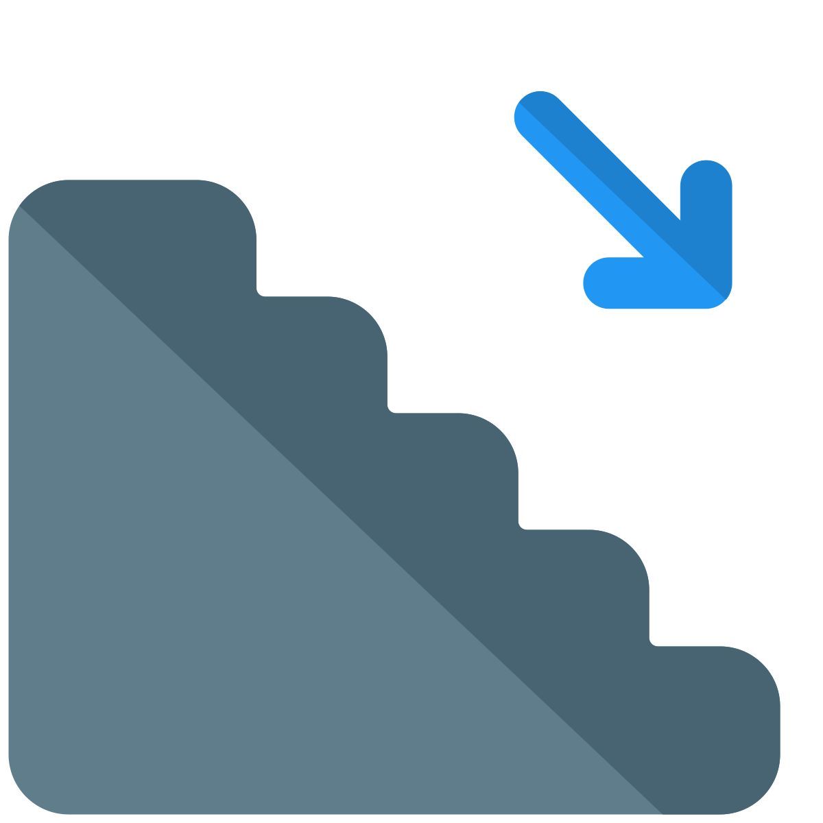 unten icon