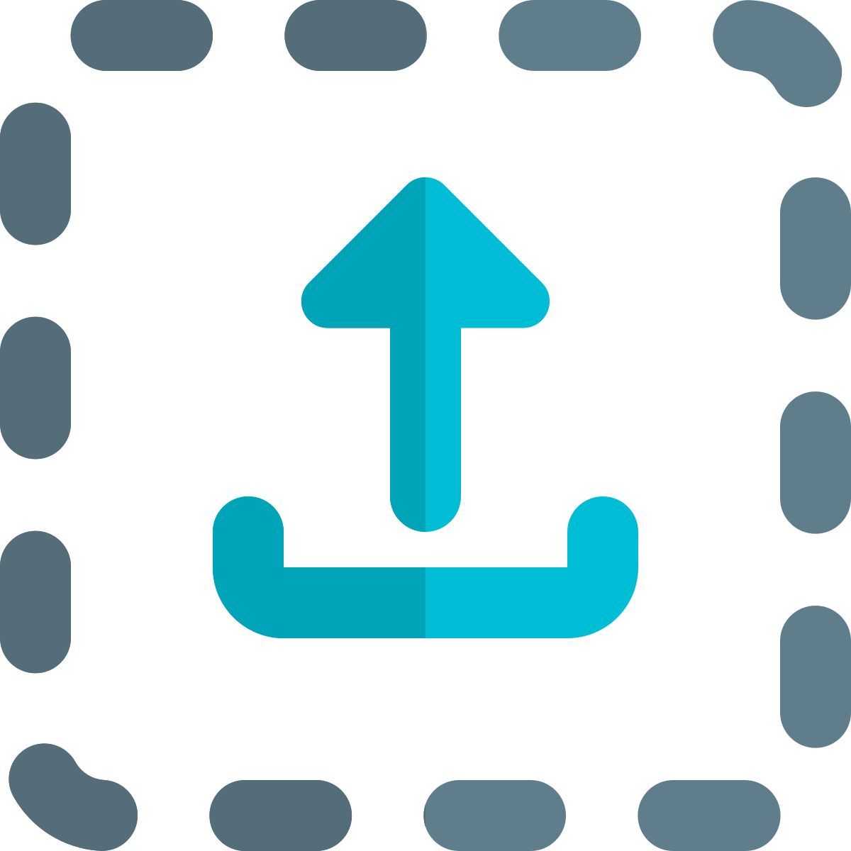 drag upload icon