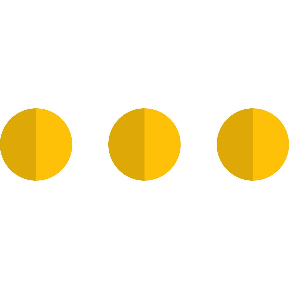 menú horizontal icon