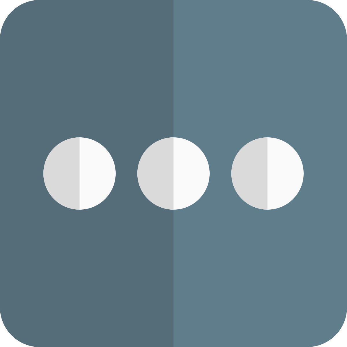 quadratisches menü icon