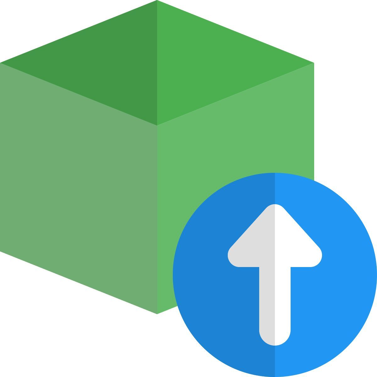 export 3d model icon