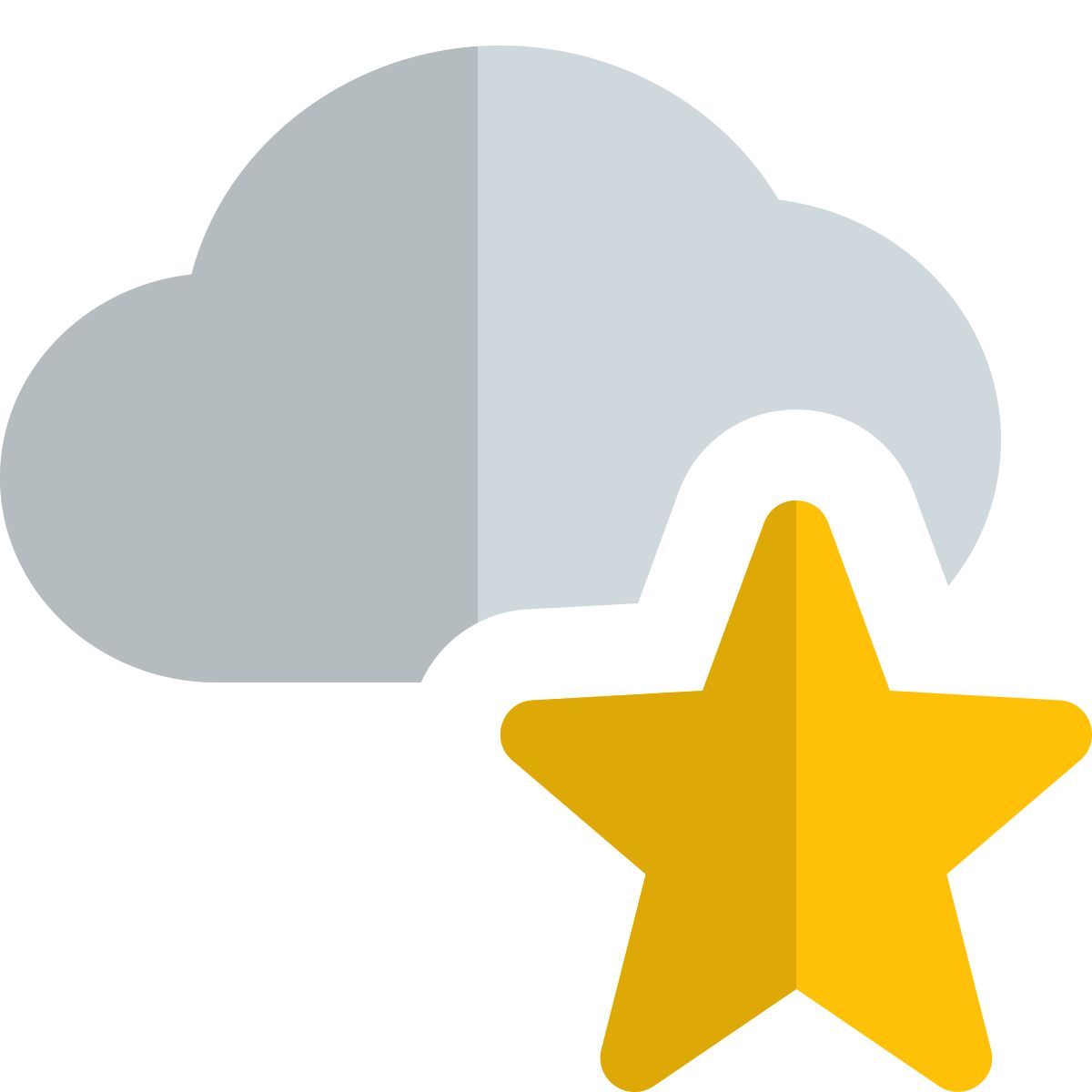 favorite cloud icon