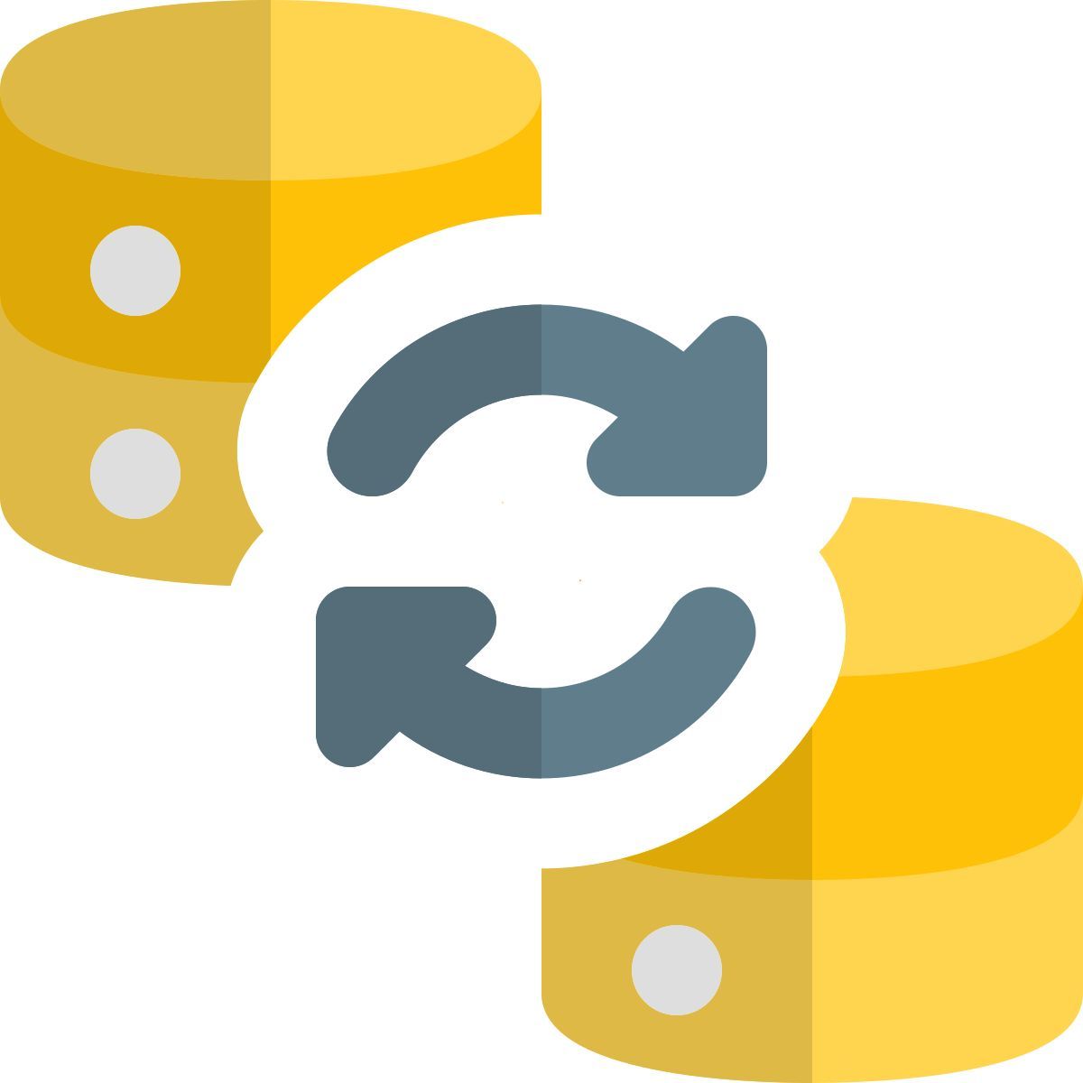 database synchronization icon