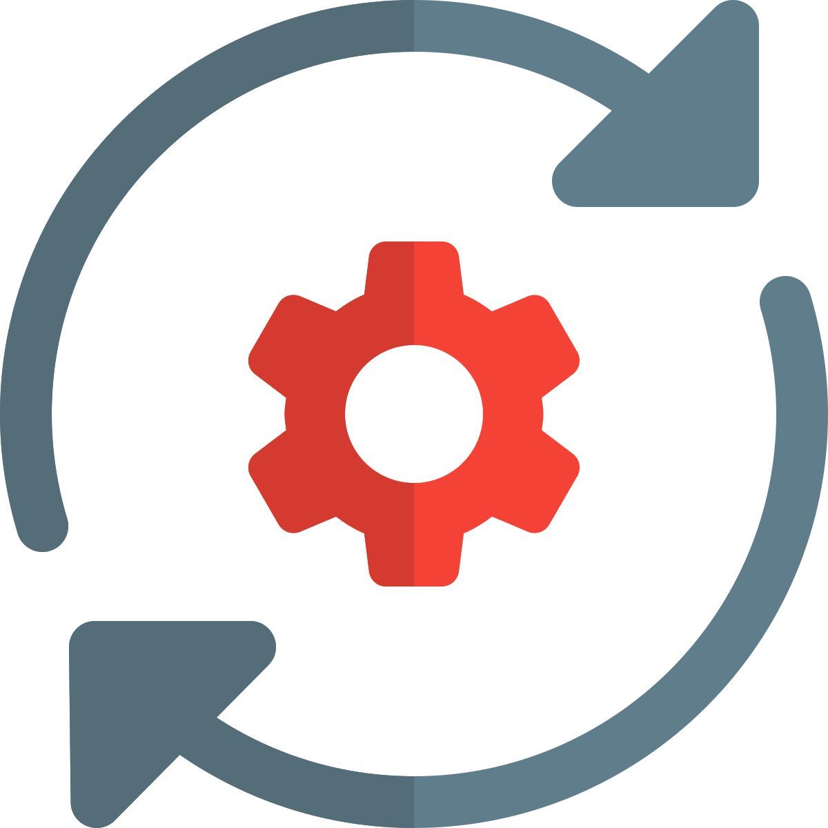 paramètres de synchronisation icon