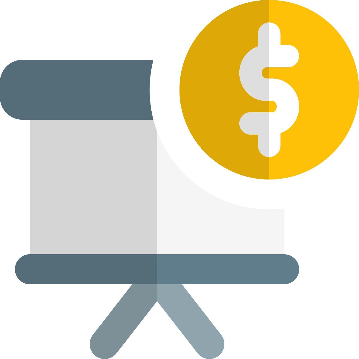 finance presentation icon