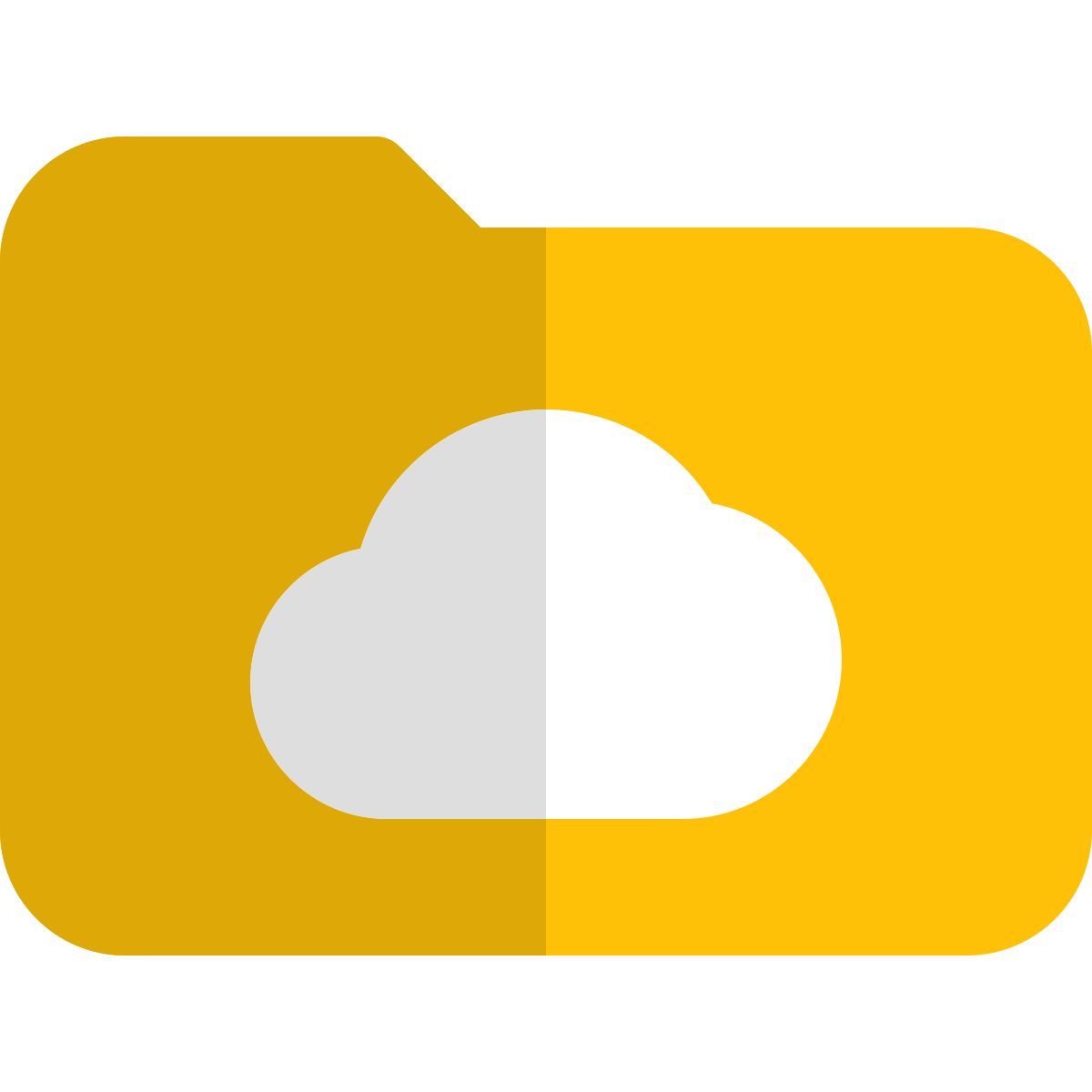 cloud folder icon