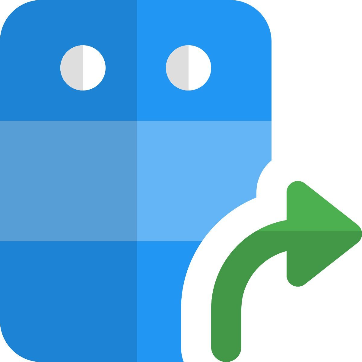 Transférer au serveur icon