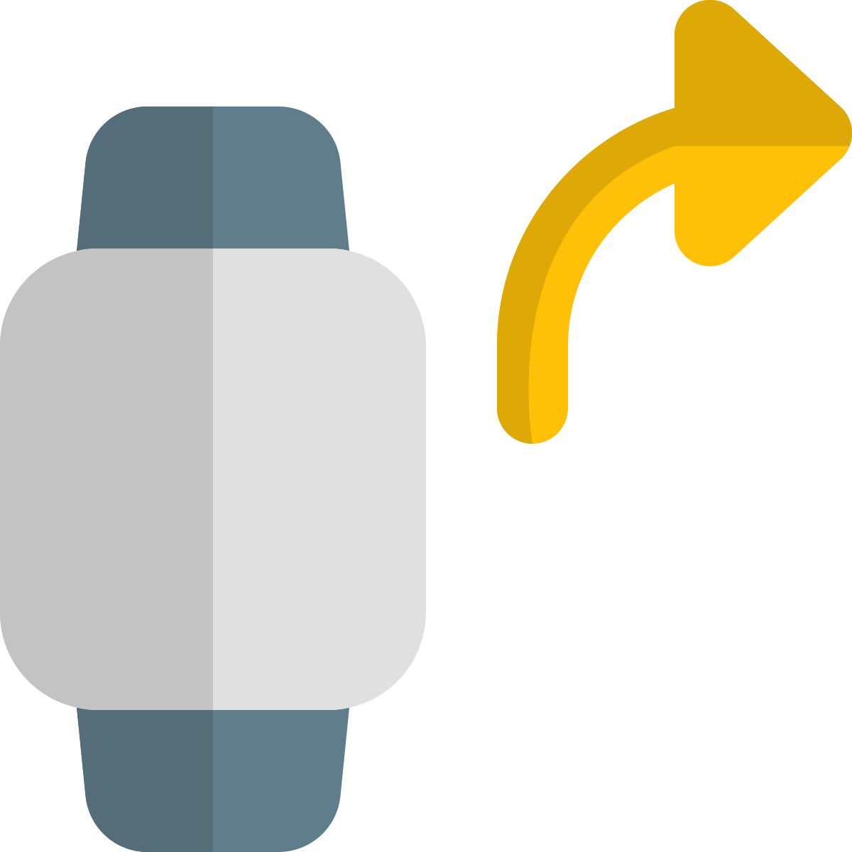 forward from smartwatch icon