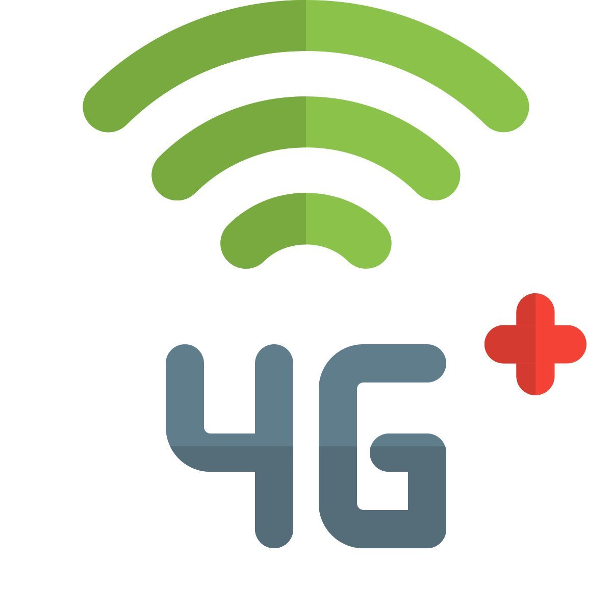 4g plus icon