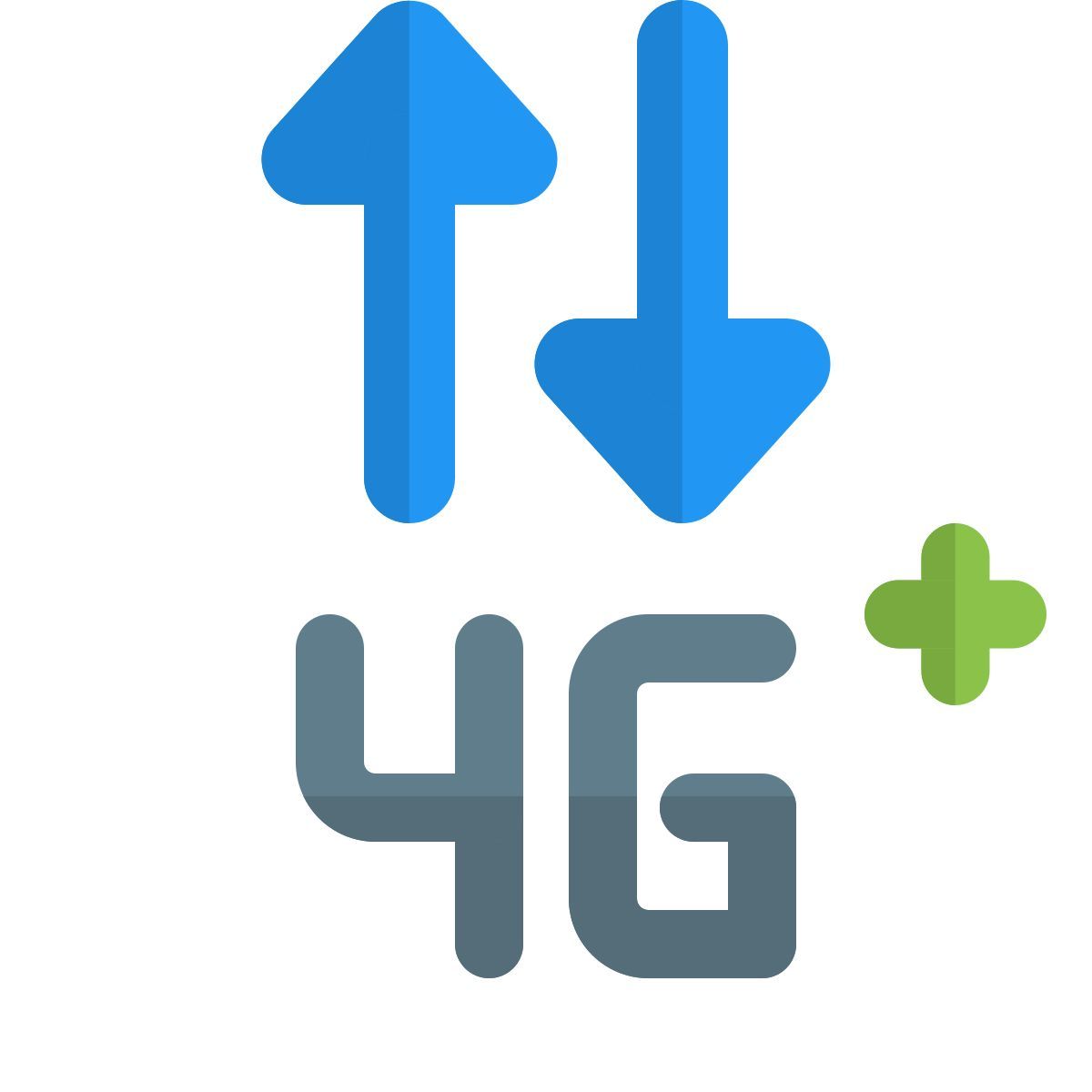4g plus icon