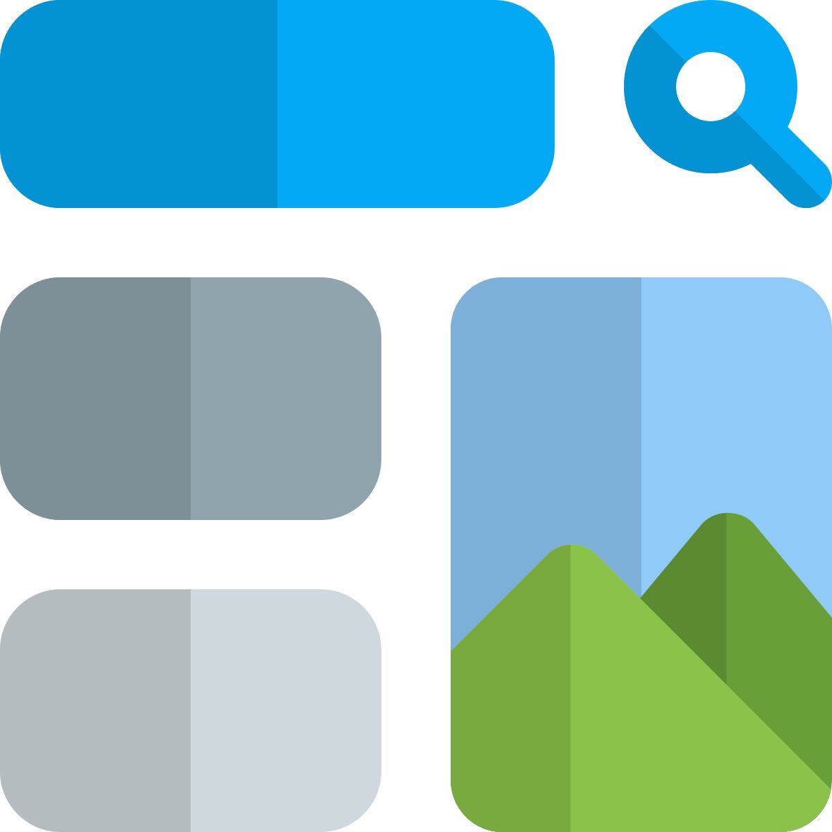 rechercher du contenu icon