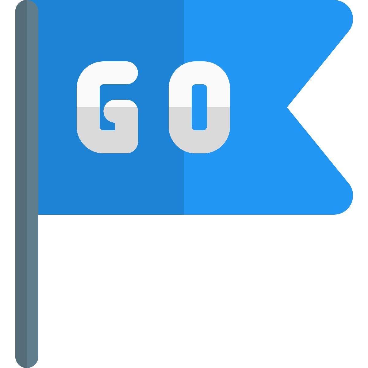 go flag icon