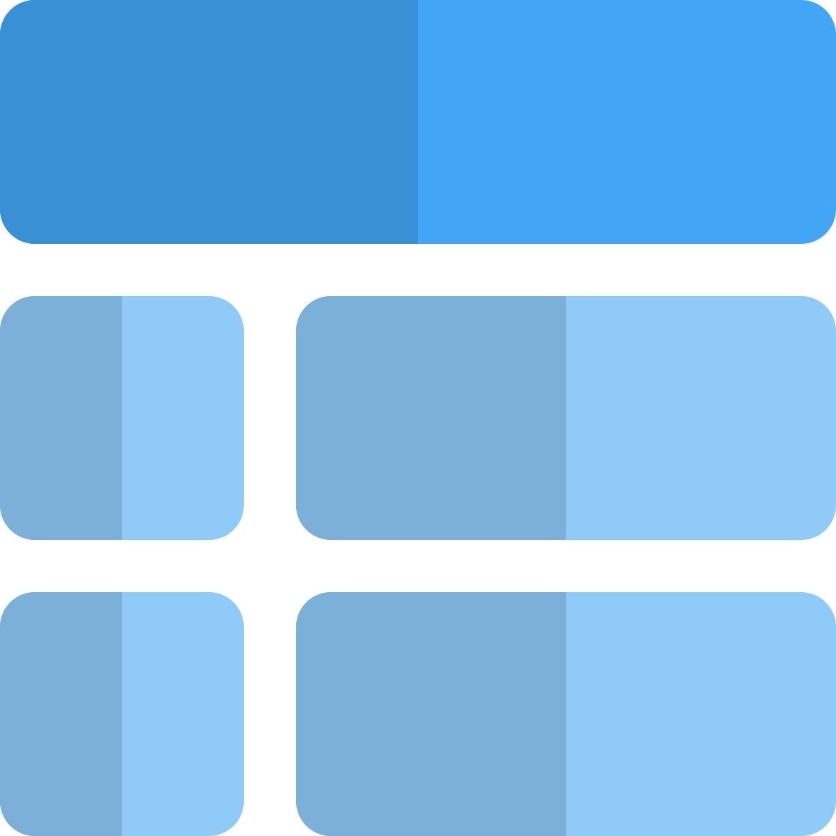 table for list icon