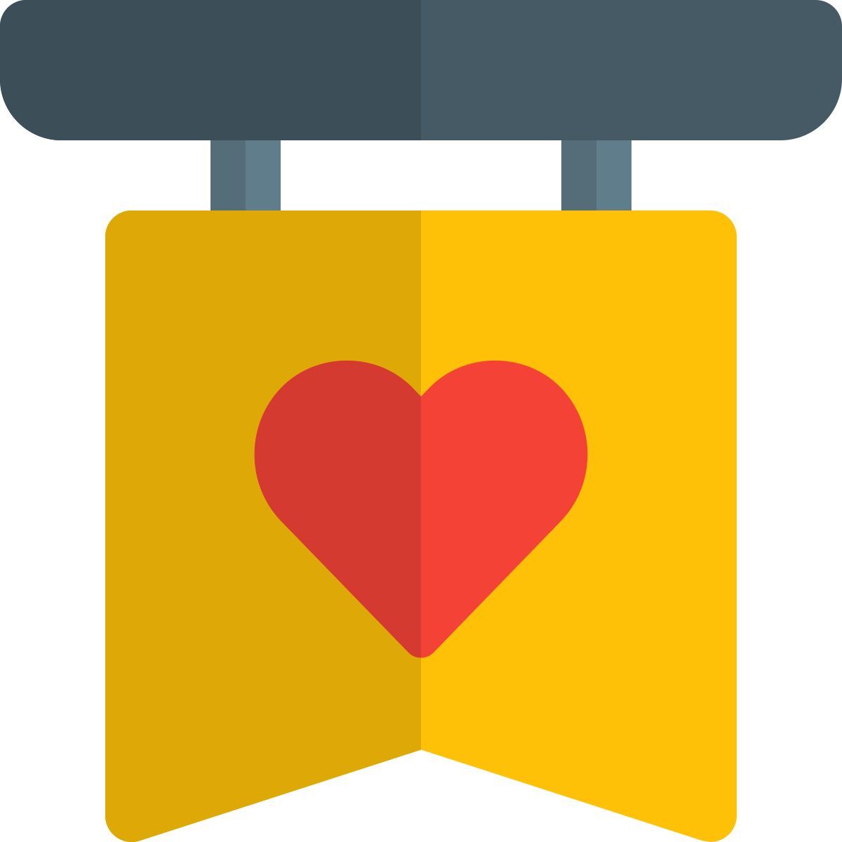 bandera del amor icon