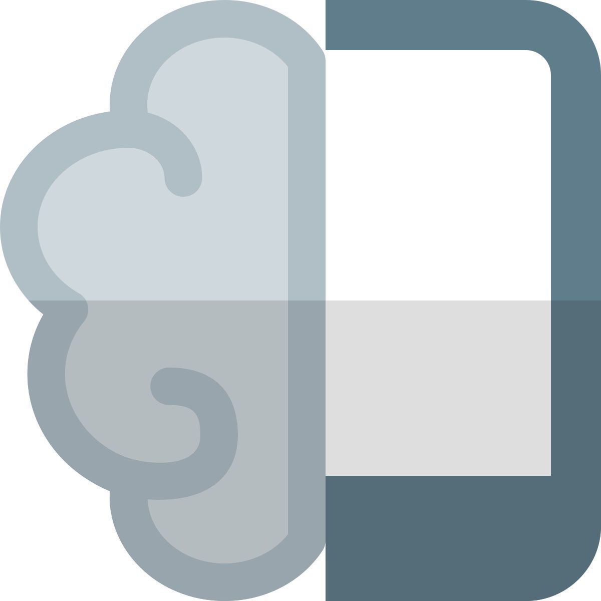 mobile brain icon
