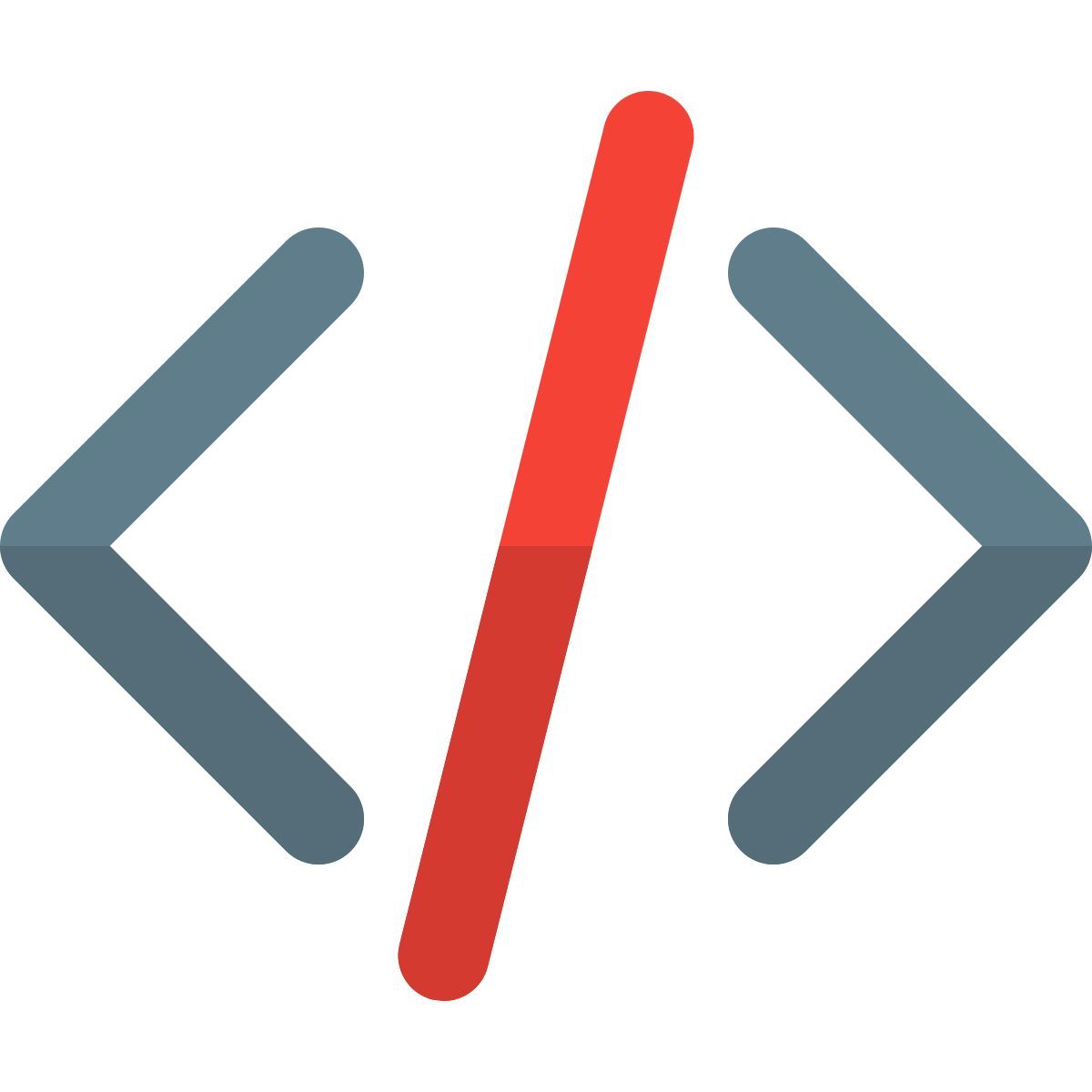 hypertext markup language programming for web pages and application icon