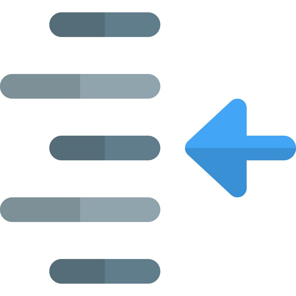 indent right shift arrow direction align format increase margin paragraph icon