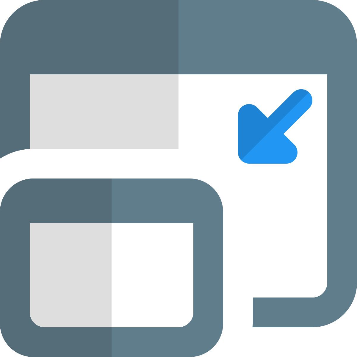 fenster minimieren icon