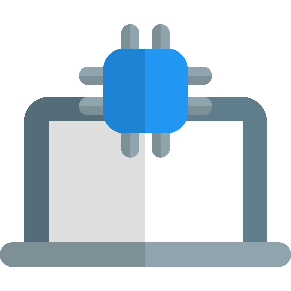 microprocessore per laptop icon