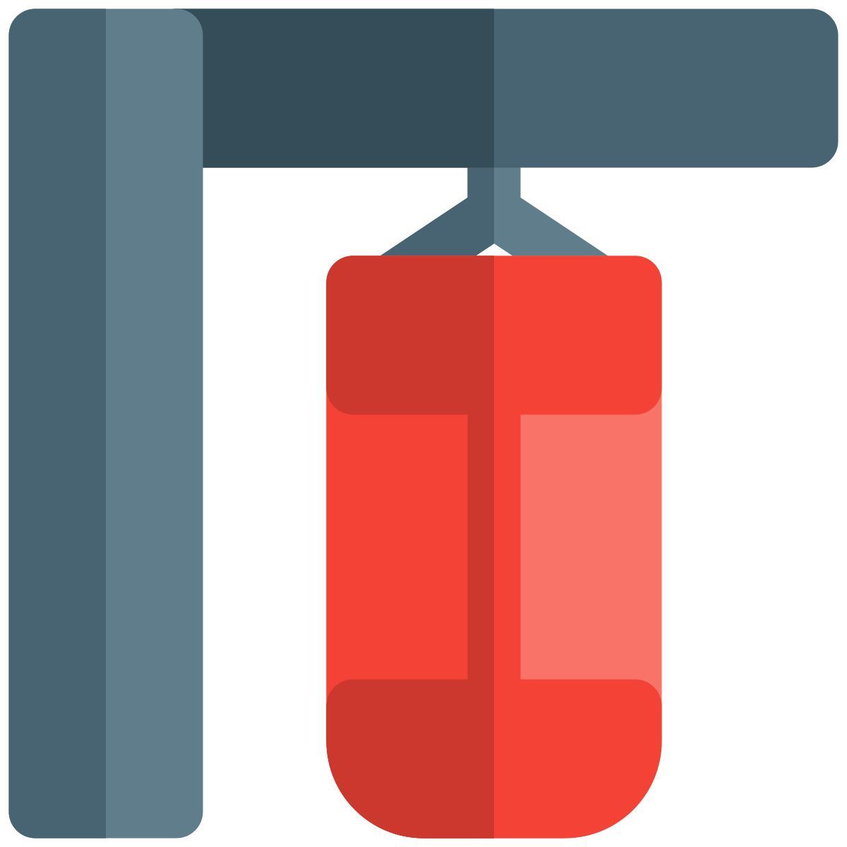 large punching bag icon