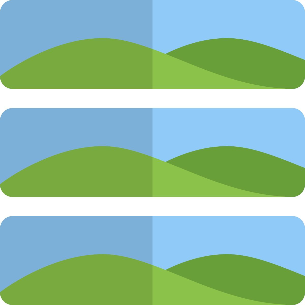 grid template rows icon