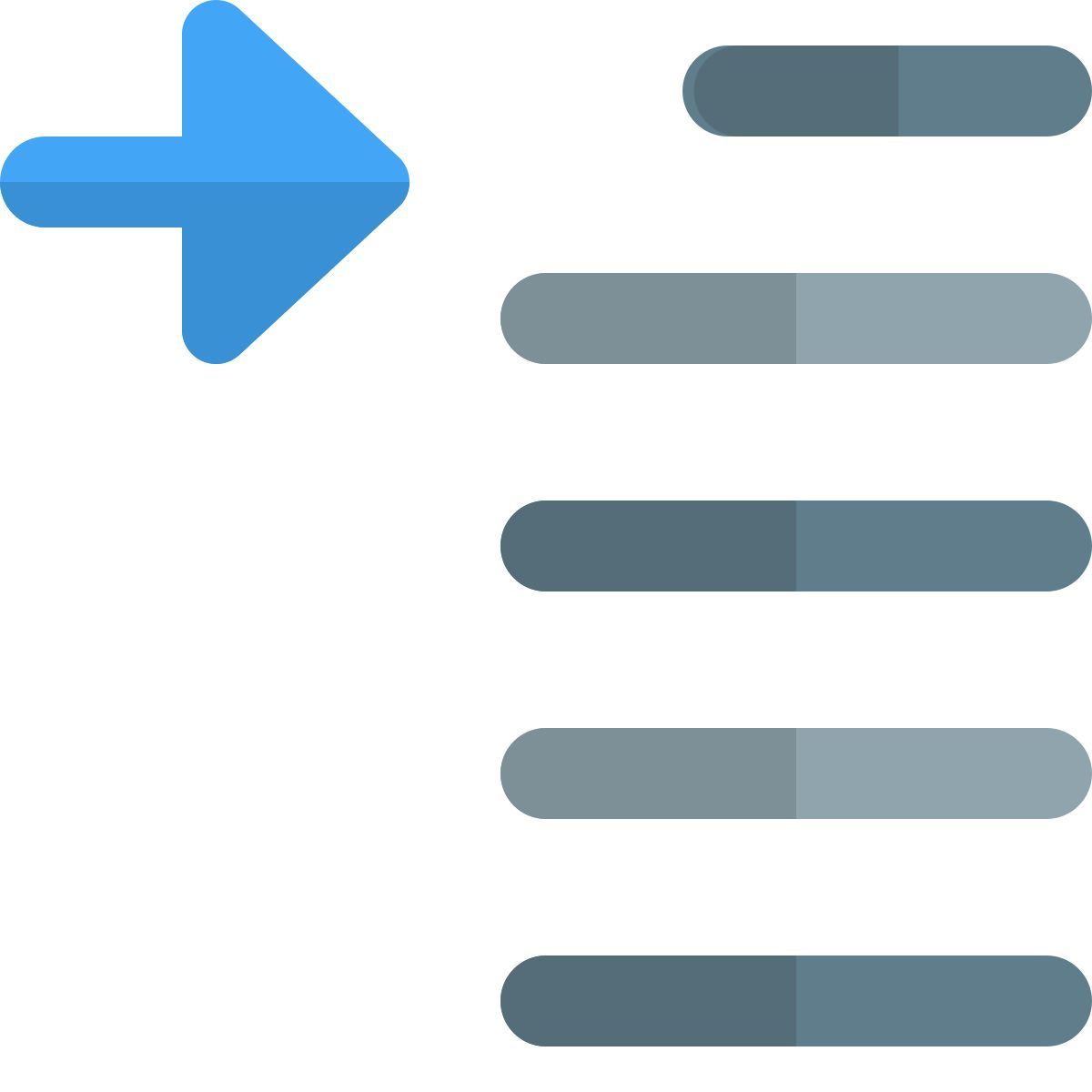 left center margin paragraph arrow position edit setting alignment icon