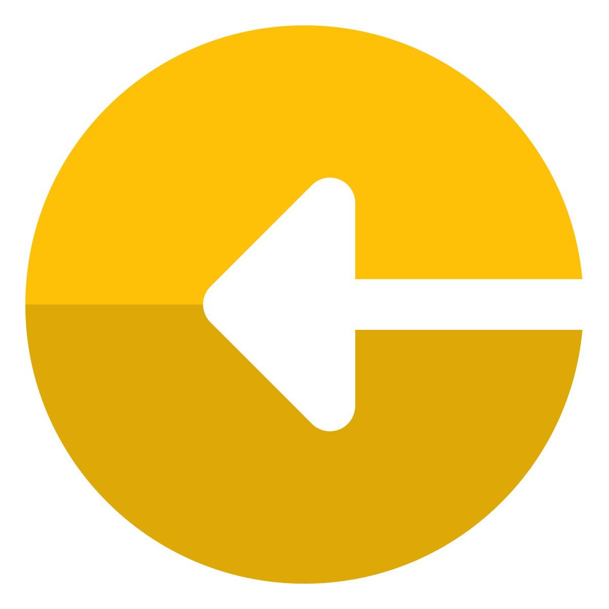 left arrow icon