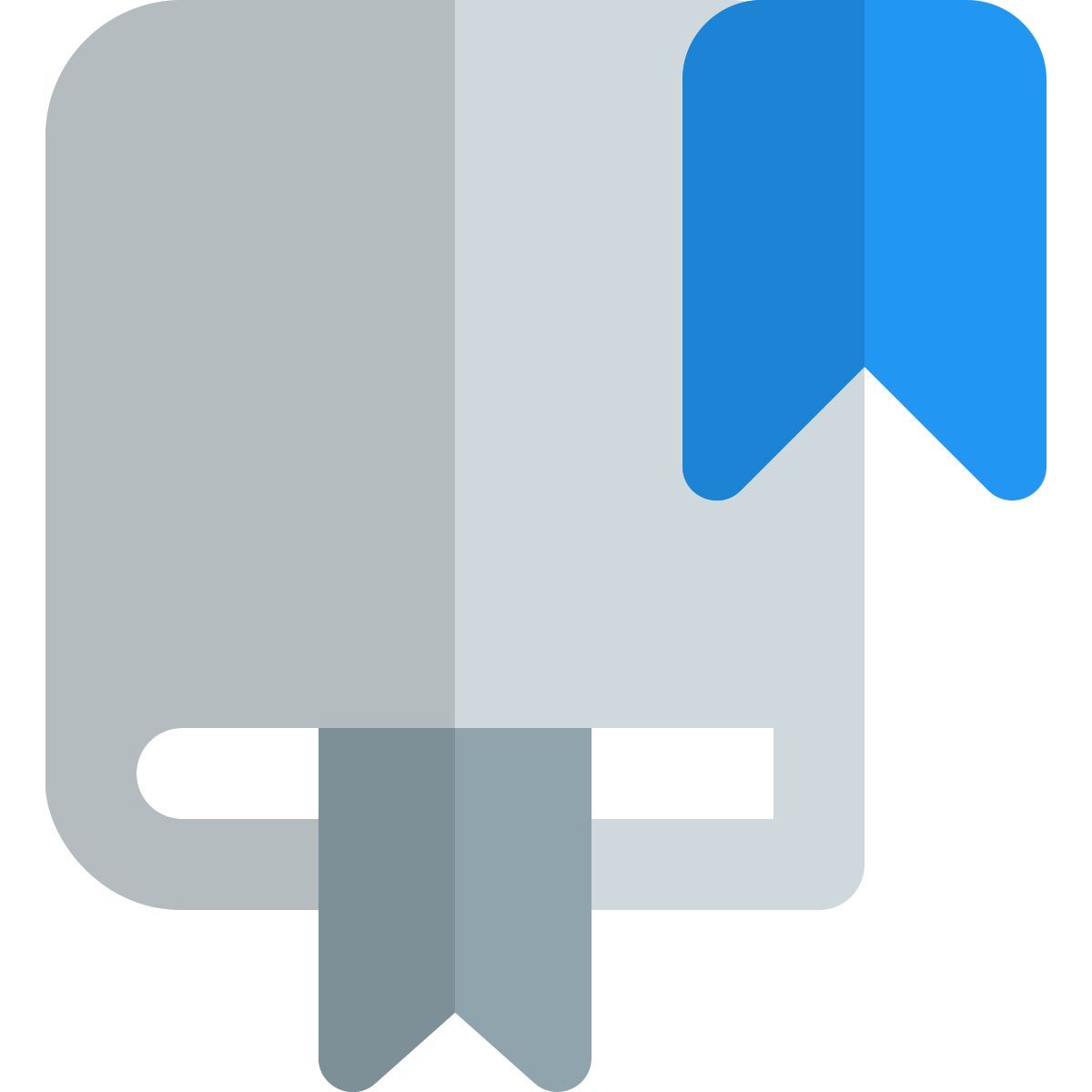 bookmarked book icon