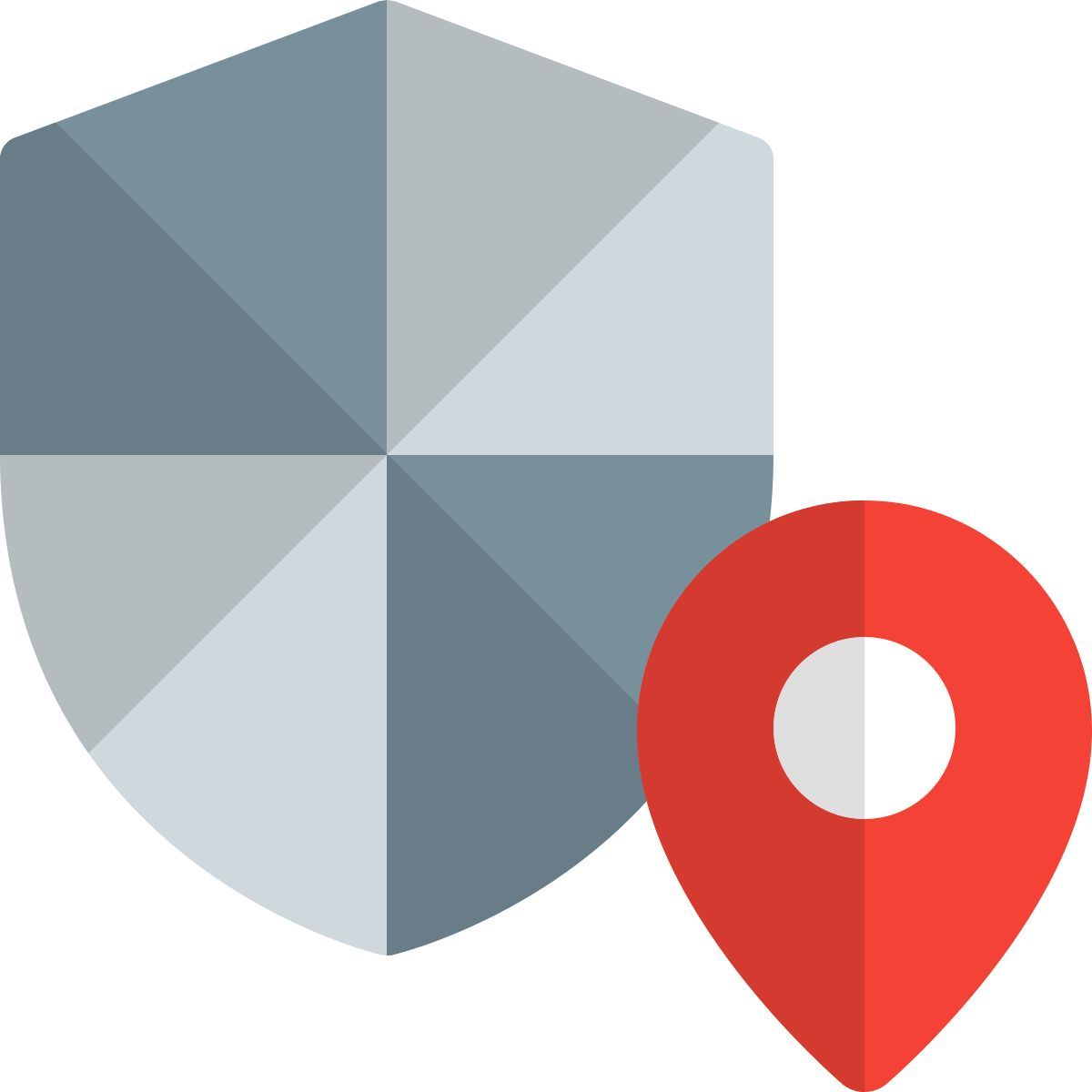localização segura icon