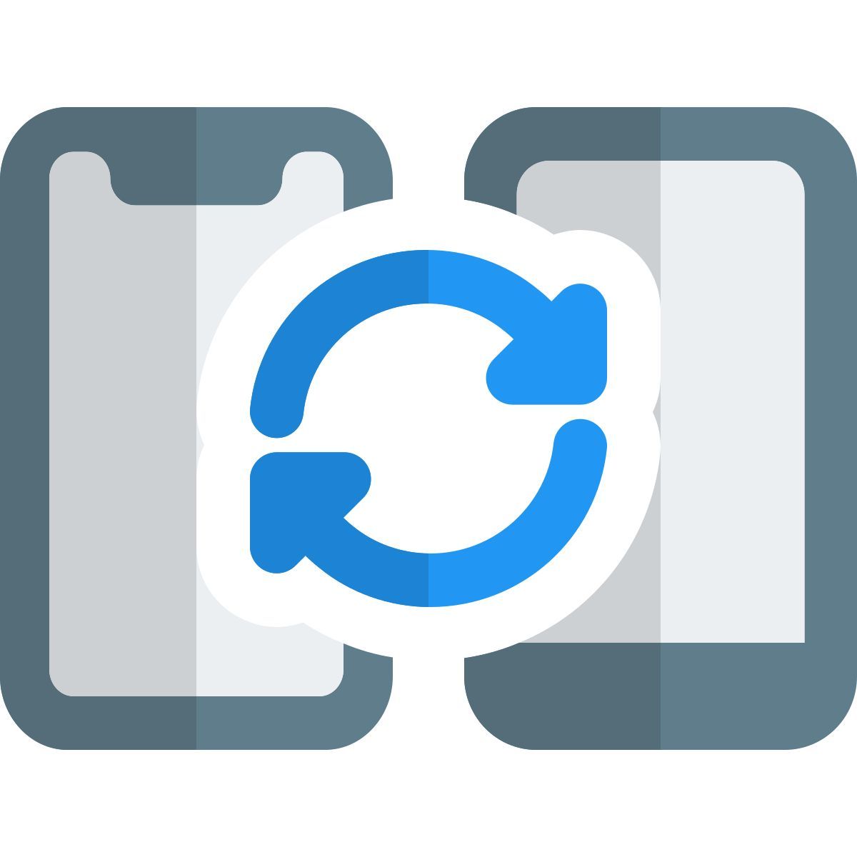 phone synchronization icon