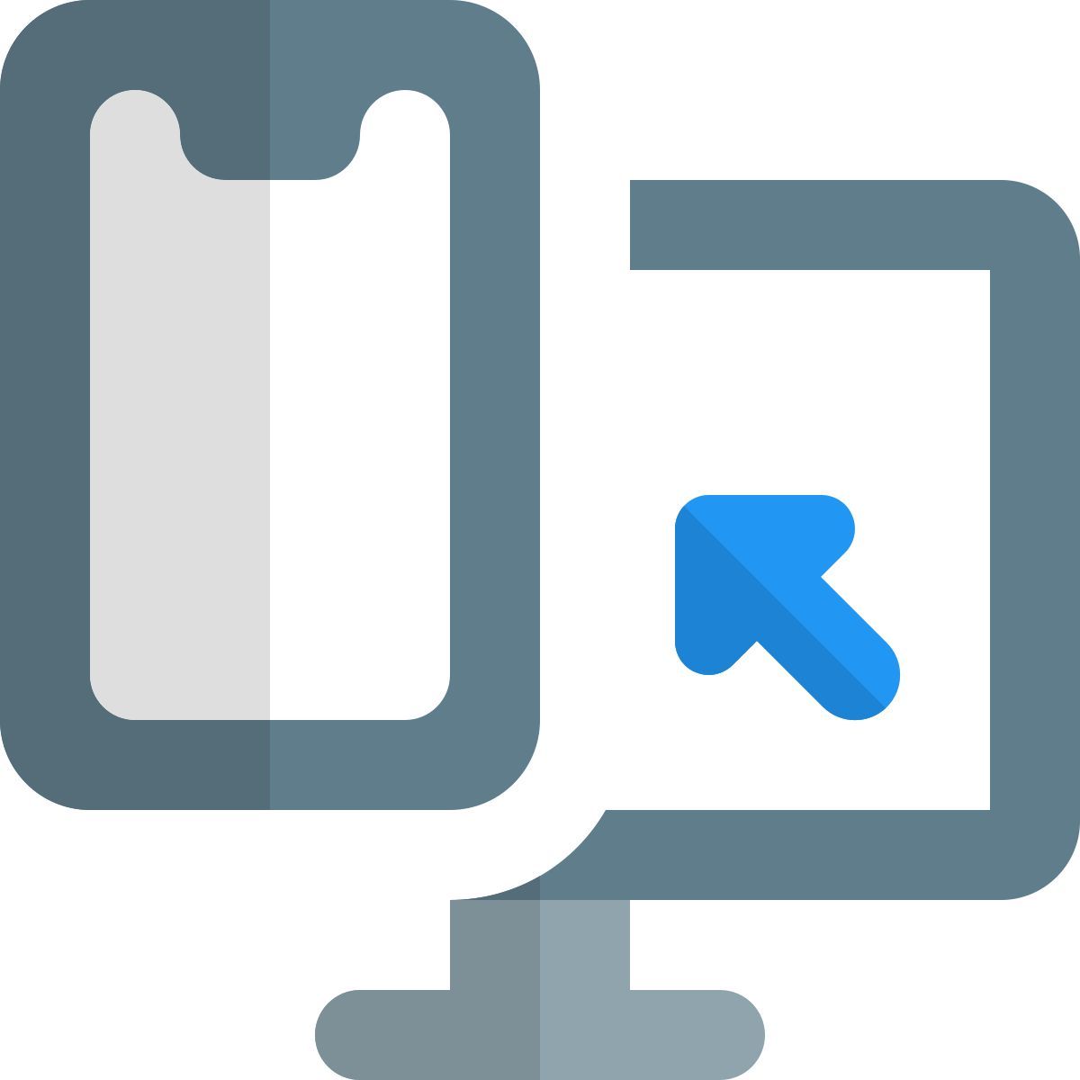 컴퓨터에서 전화로 icon