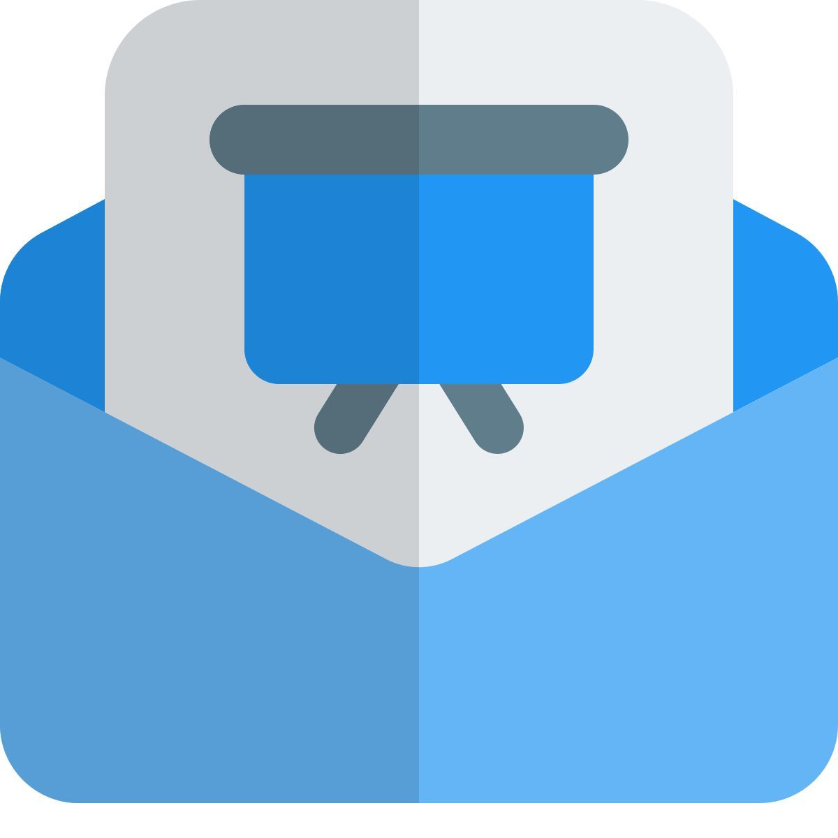 mail presentation icon