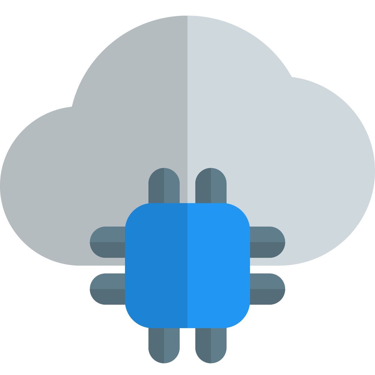 クラウドcpu icon
