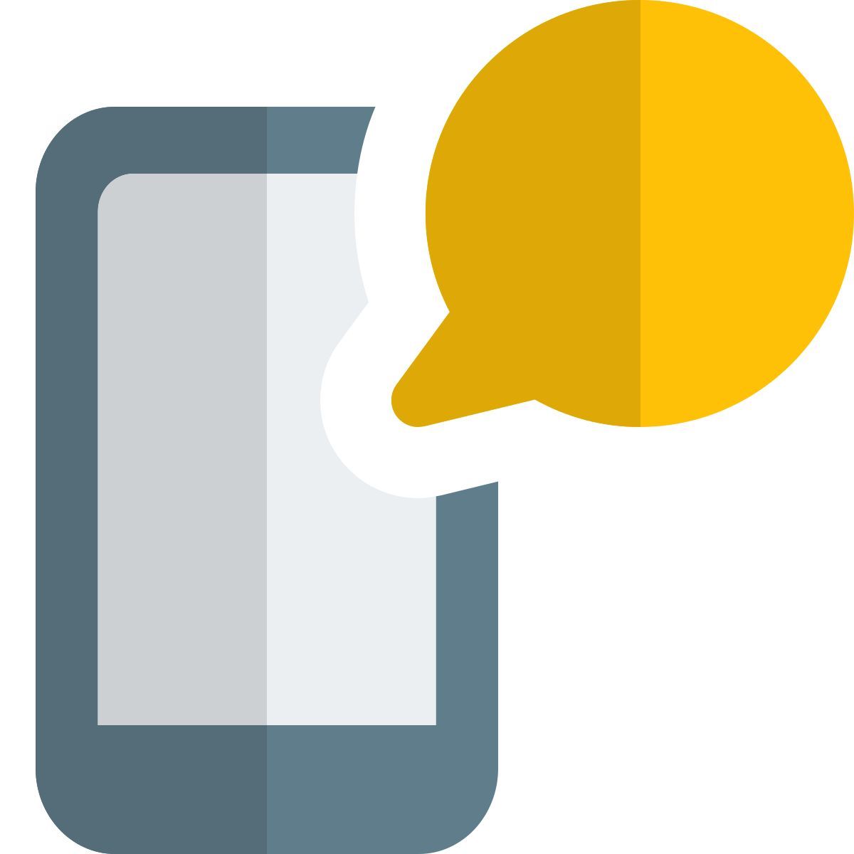 chat mobile icon