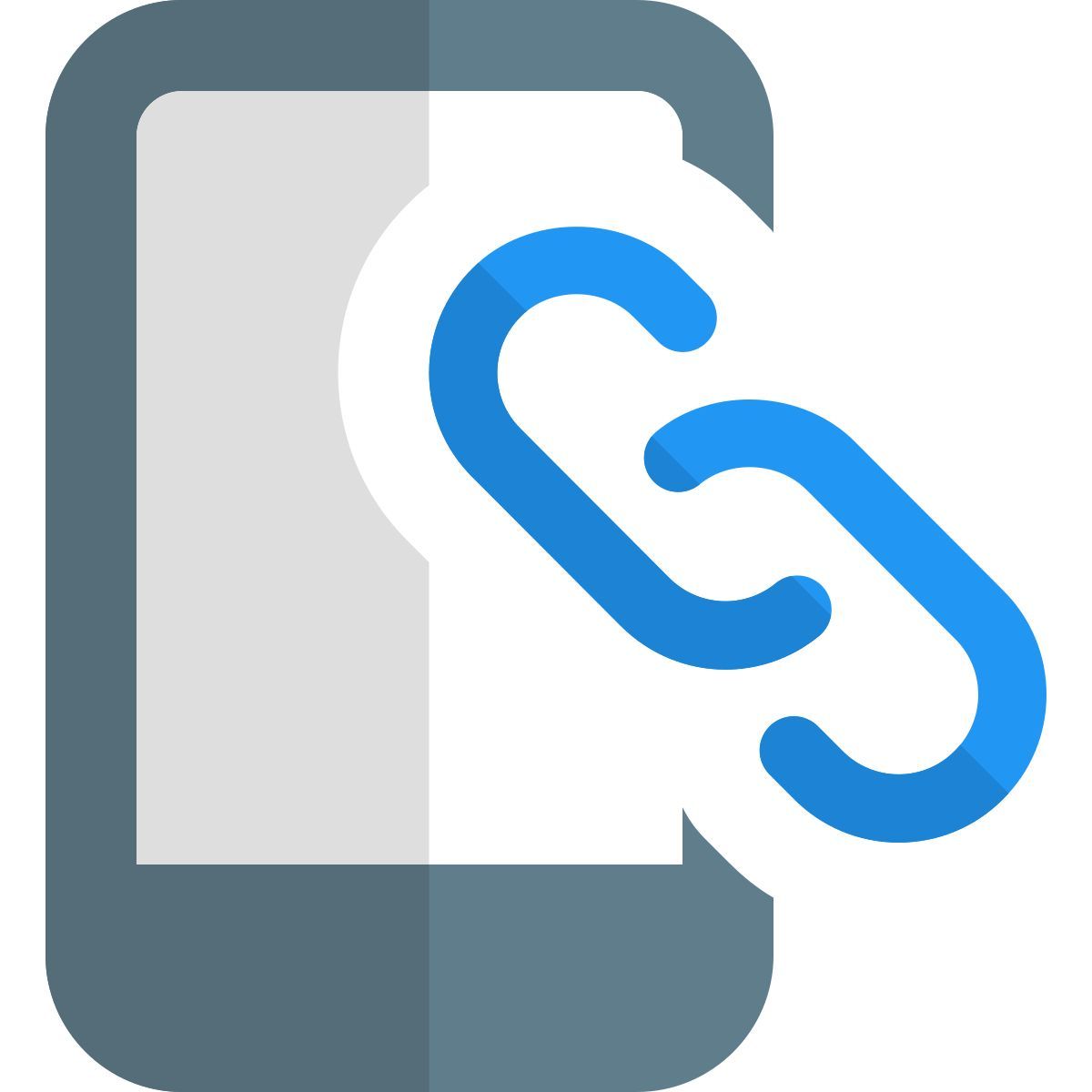 collegamento mobile icon