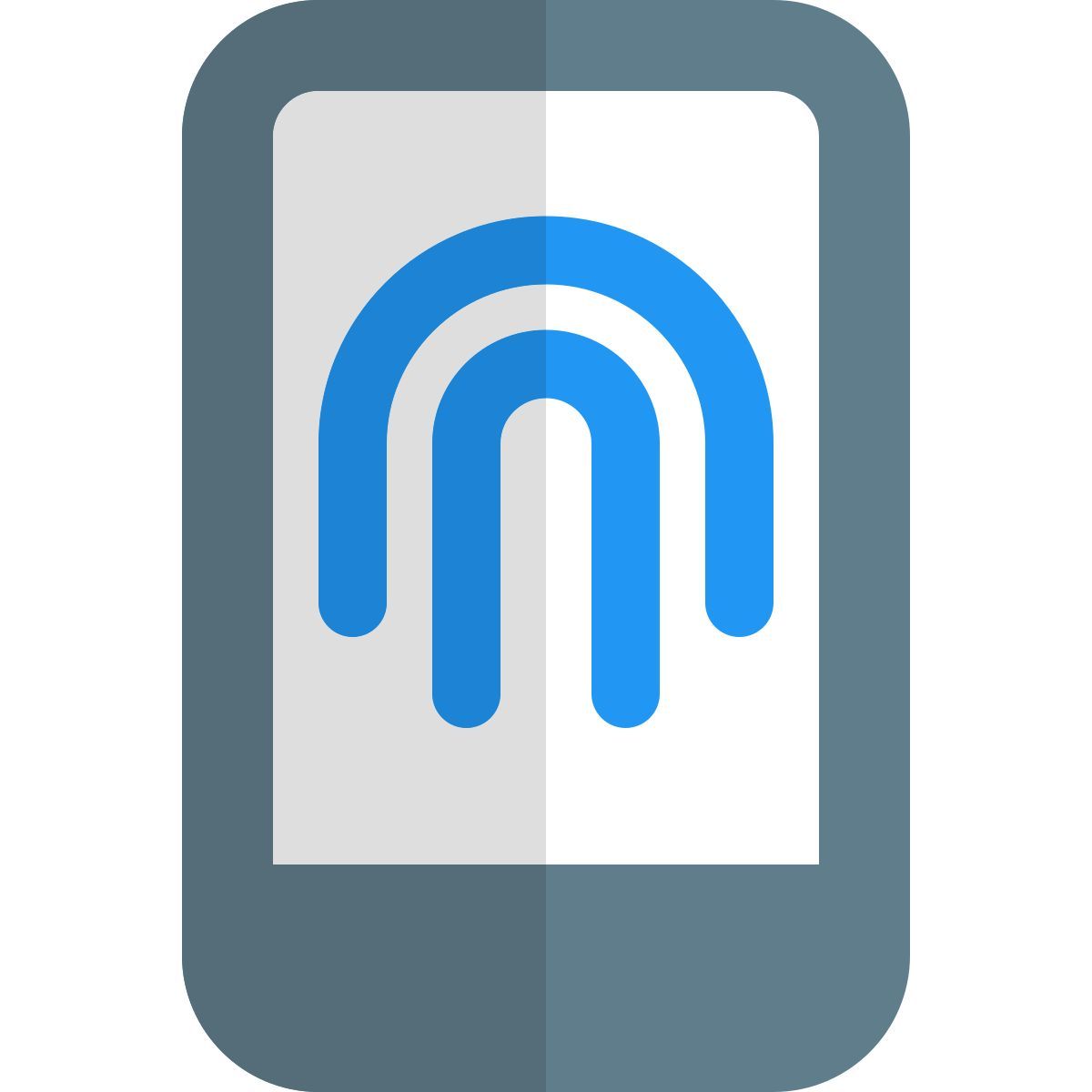 autenticación de huellas dactilares icon