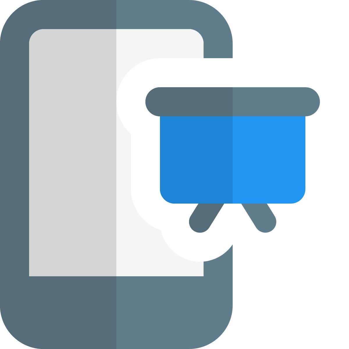 mobile presentation icon