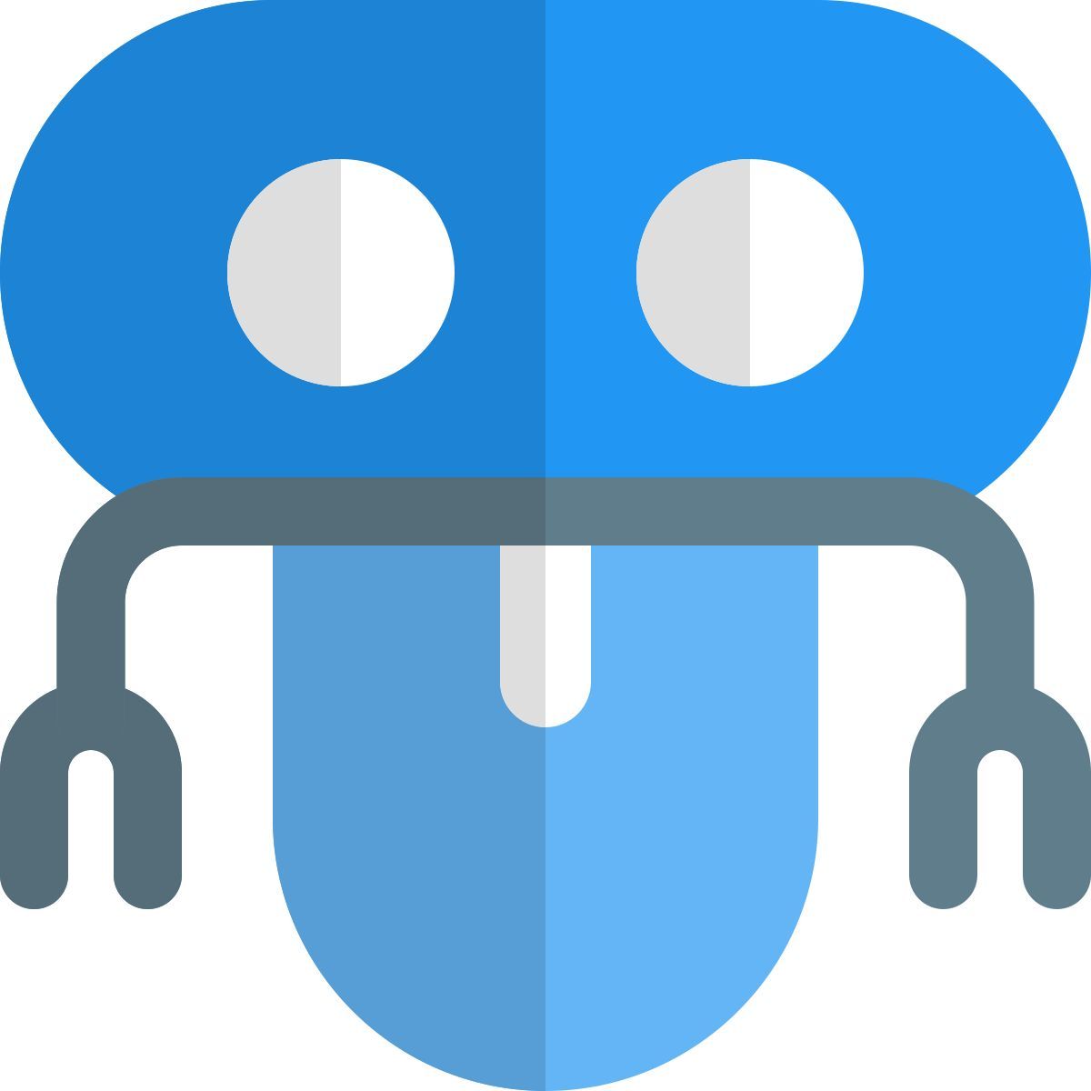 modern robot icon