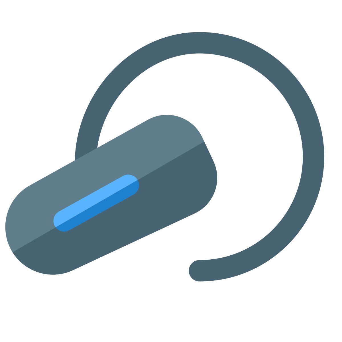 auricular mono icon