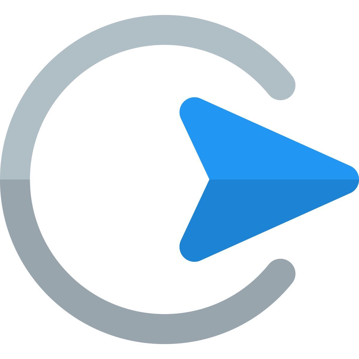 arrow pointing right icon