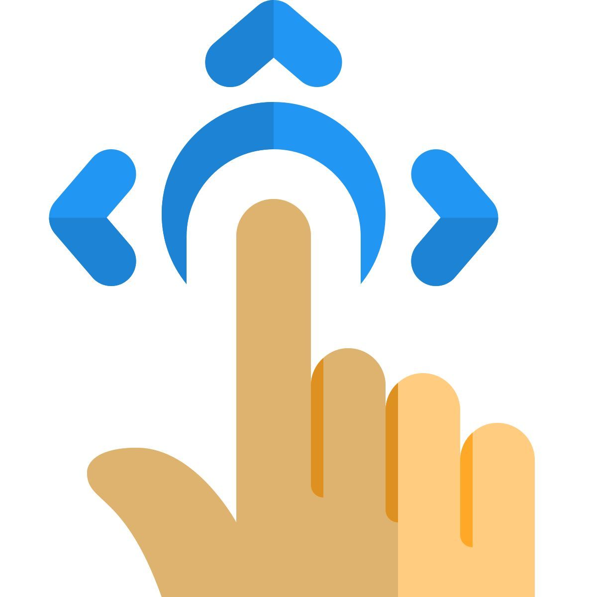 Gesto di movimento icon