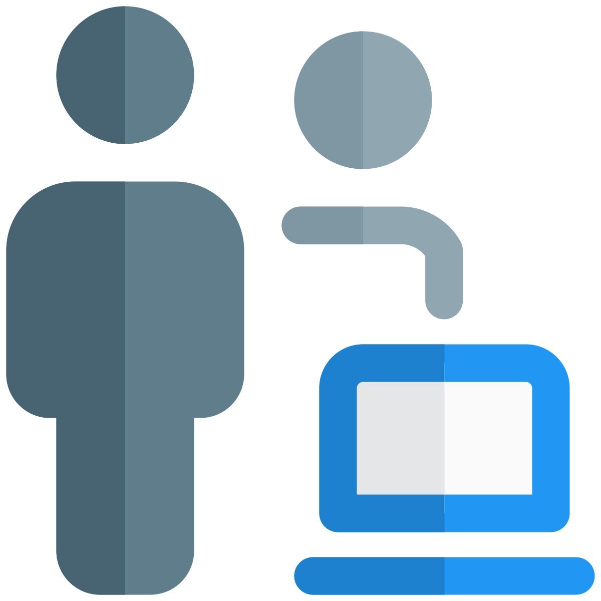 laptop users icon