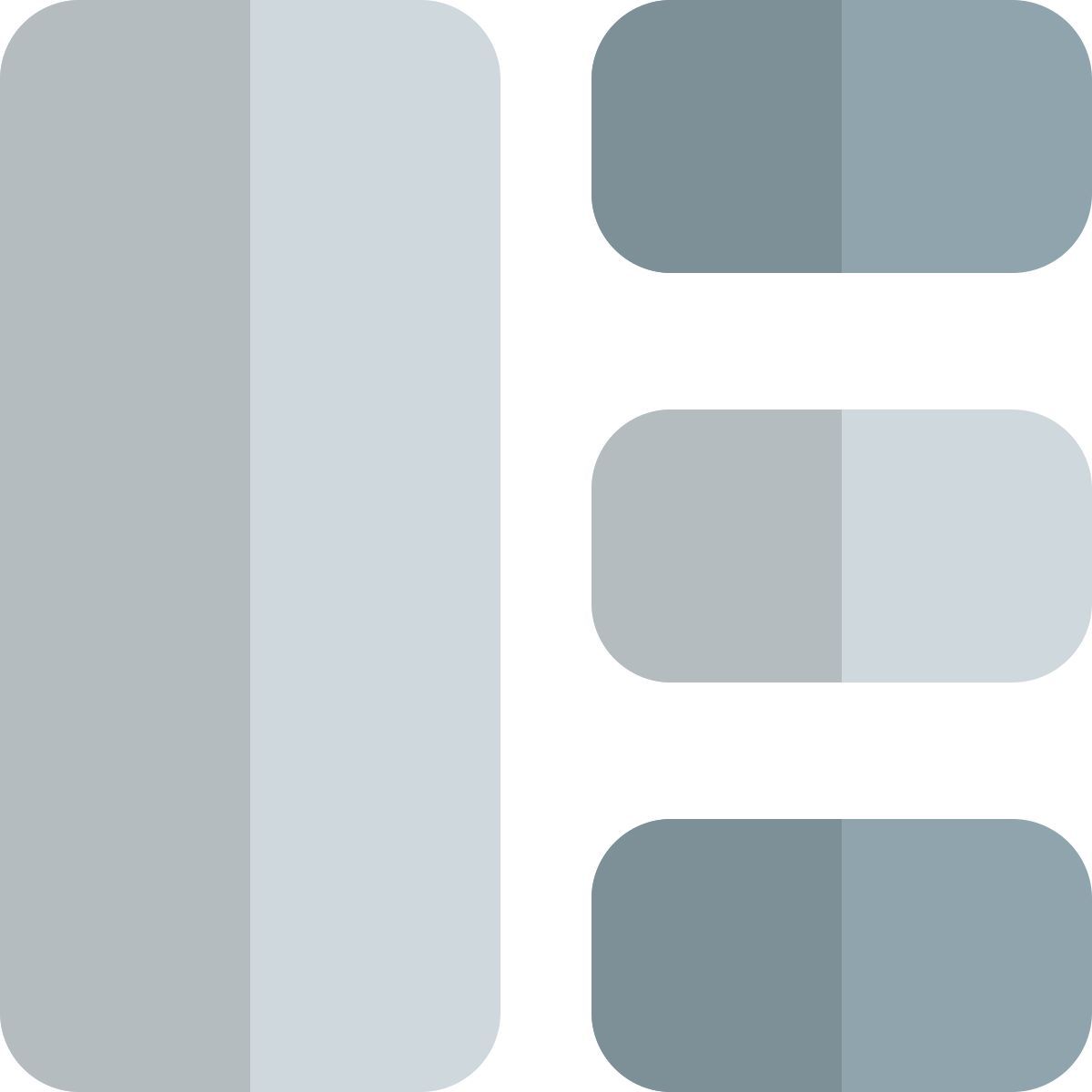 수직 레이아웃 icon