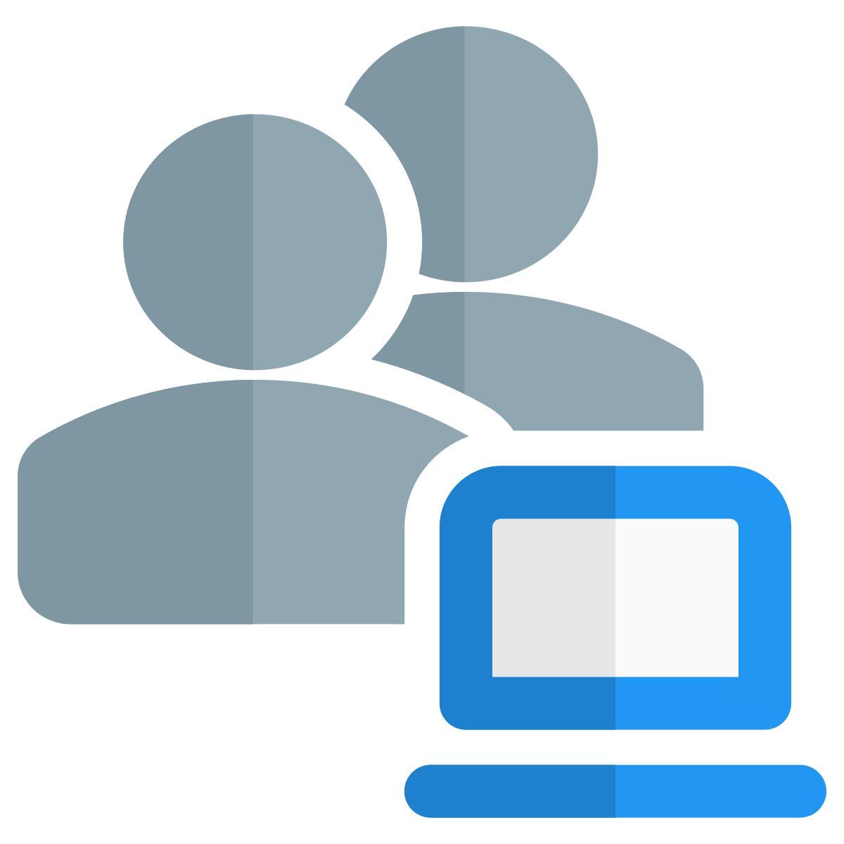 laptop users icon