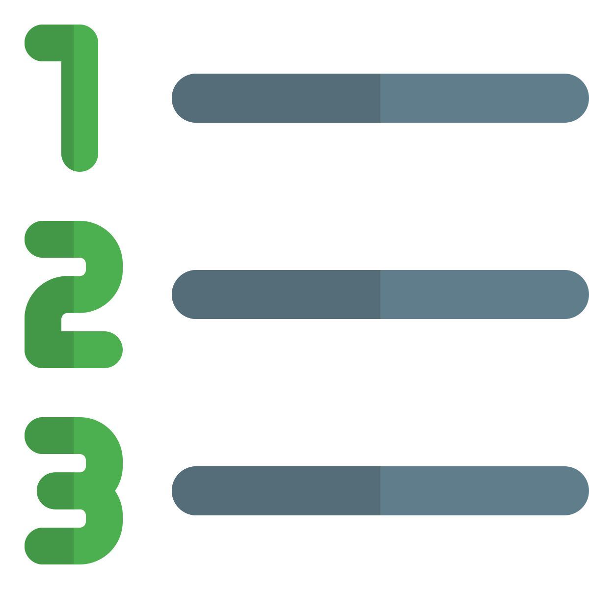 numbered list icon