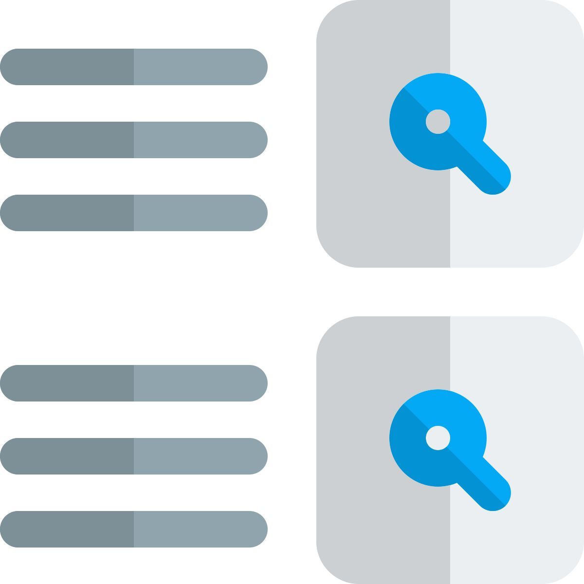 resultados de la búsqueda icon