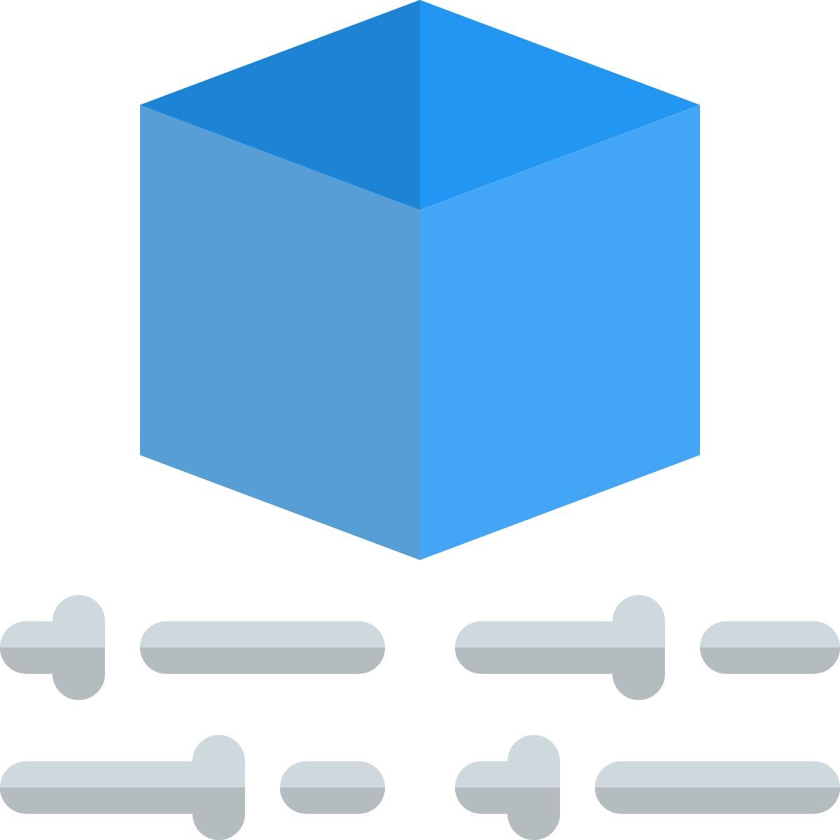 paramètres du modèle 3d icon