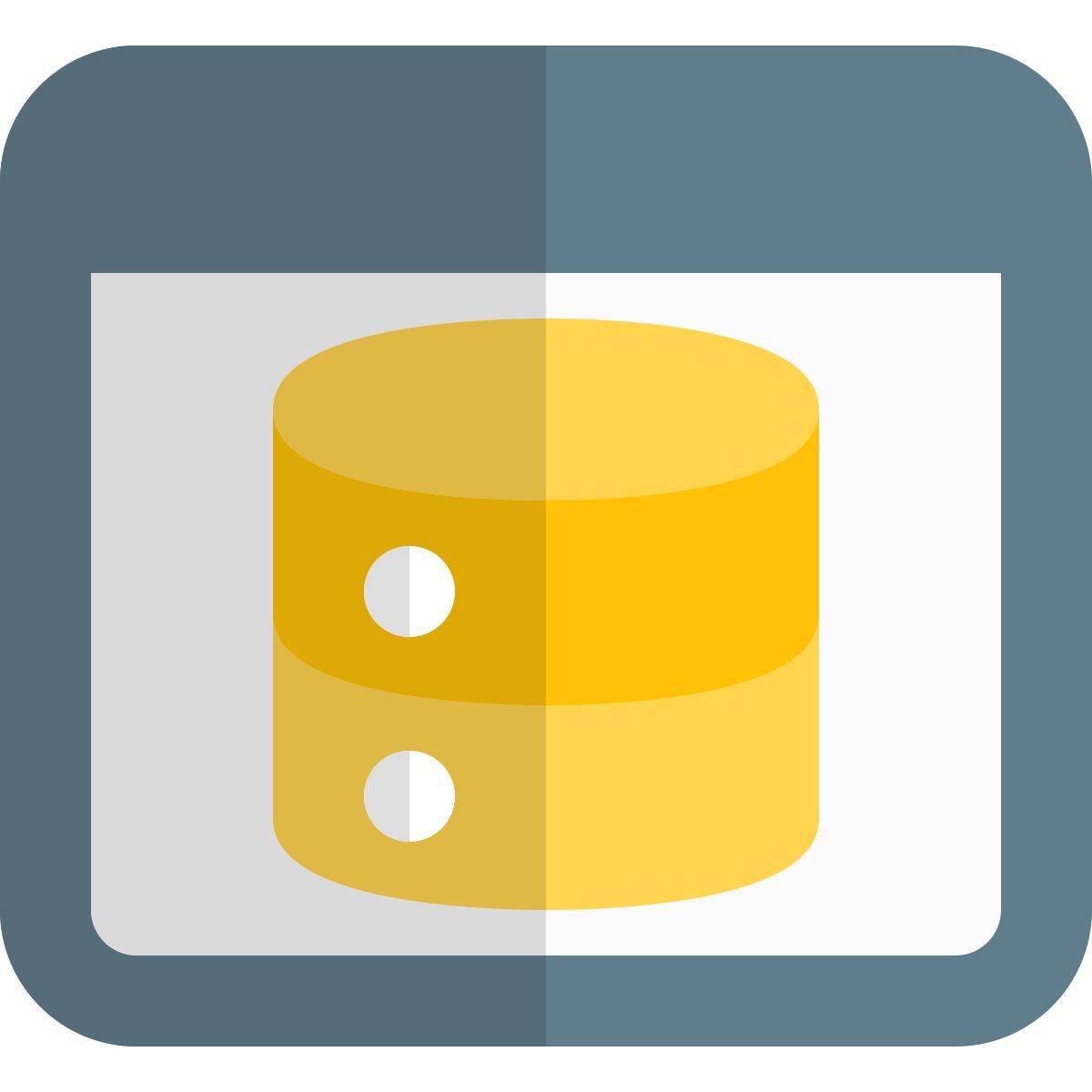 base de données externe en ligne sur un navigateur web avec support cloud computing base de données shadow tal revivo icon