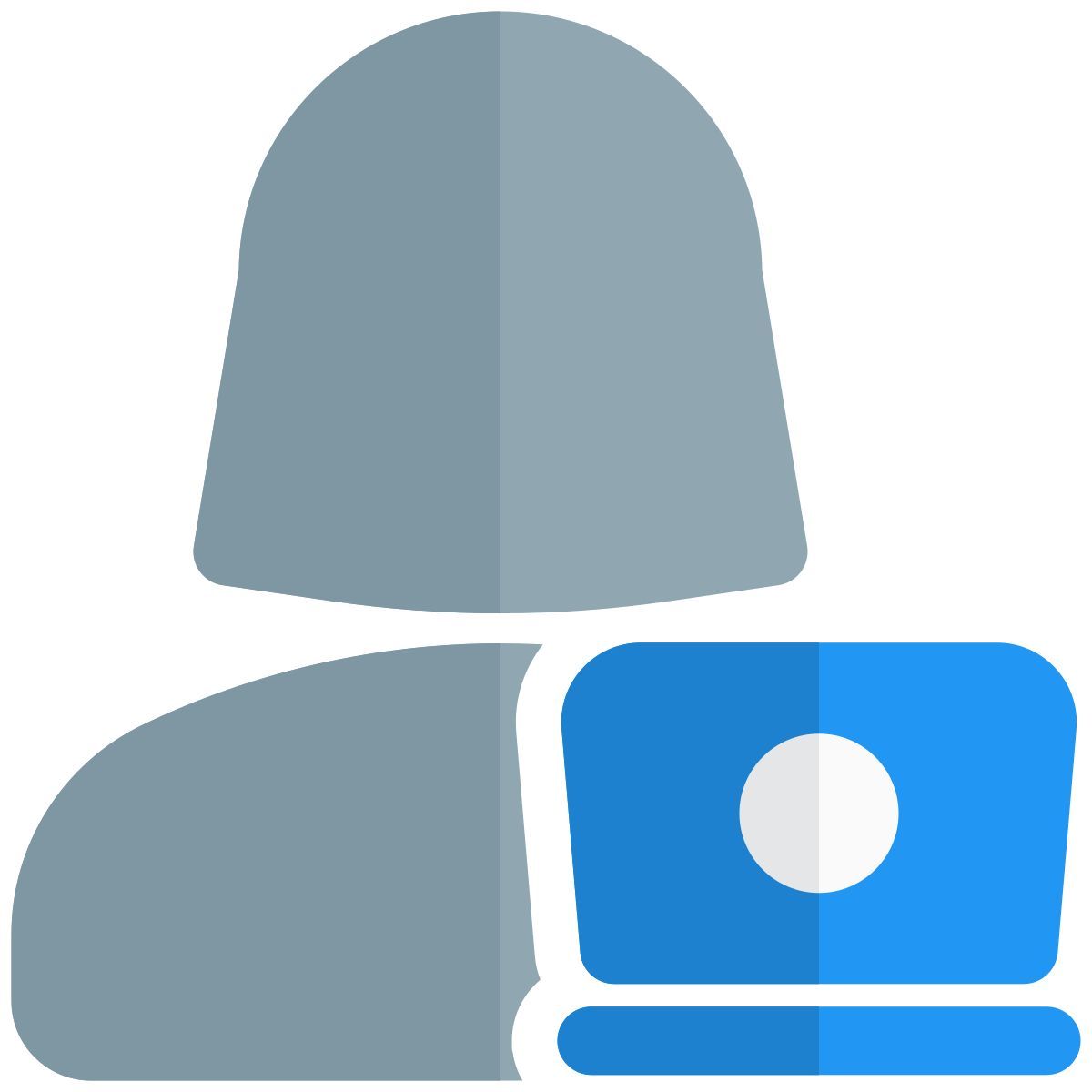 utilisateur d'ordinateur portable icon