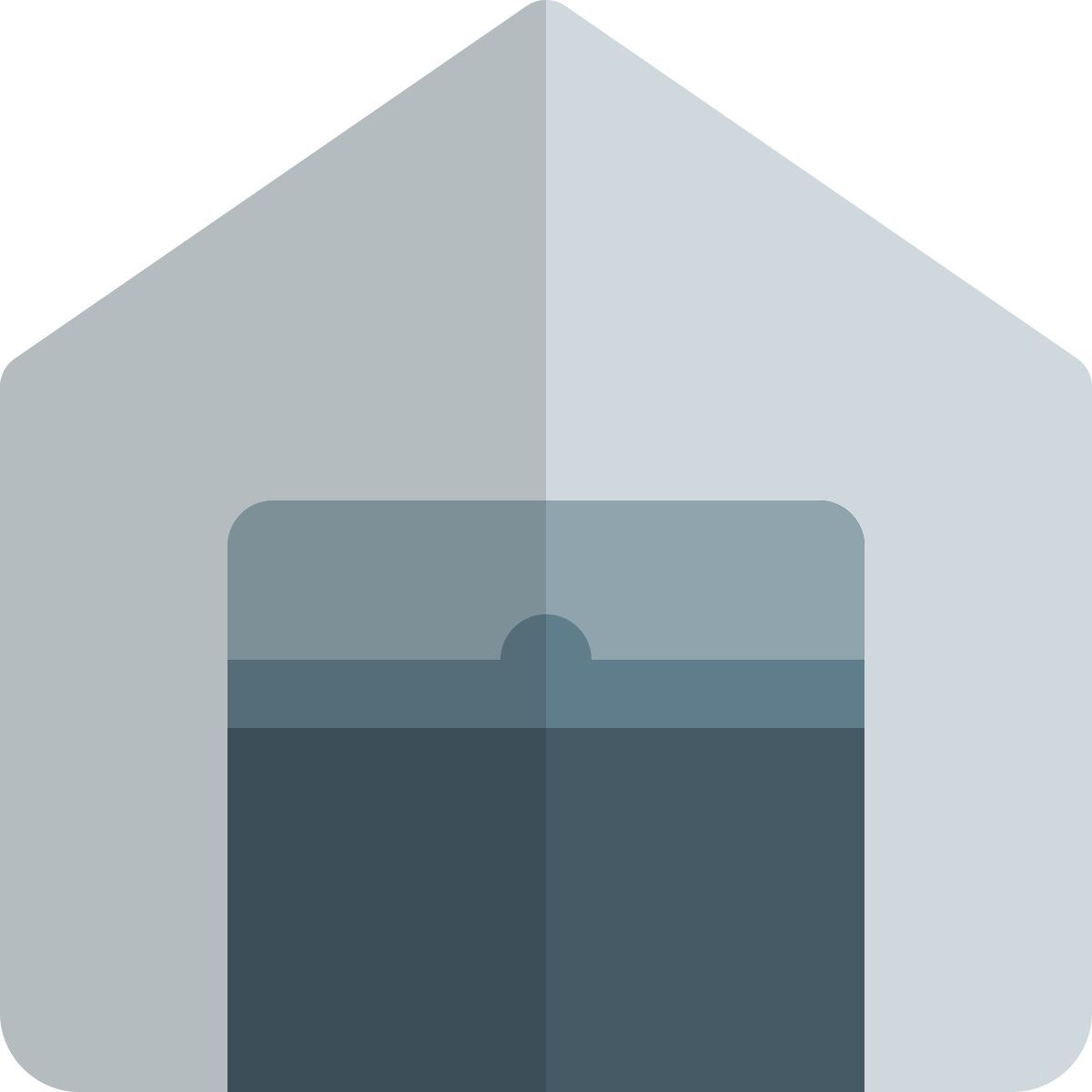 open storage unit icon